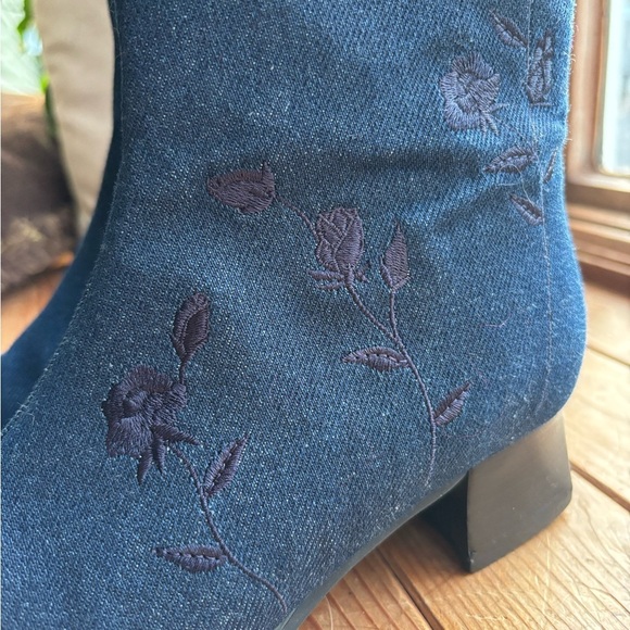 Denim ankle boots - Picture 2 of 6